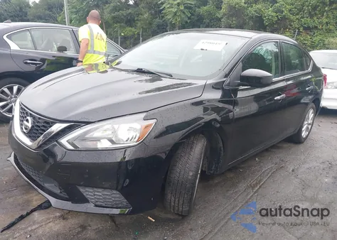 2019 Nissan Sentra Sv из США, поврежденный, VIN 3N1AB7AP9KY426672